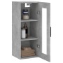 Armario de pared gris hormigón 34,5x34x90 cm de , Aparadores - Ref: Foro24-828936, Precio: 42,14 €, Descuento: %
