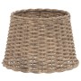Pantalla para lámpara mimbre marrón Ø40x26 cm de , Pantallas para lámparas - Ref: Foro24-364393, Precio: 51,21 €, Descuento: %