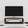 Soporte de monitor madera maciza pino marrón miel 50x27x10 cm de , Bases y elevadores para ordenadores - Ref: Foro24-813947, ...