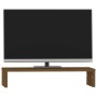 Soporte de monitor madera maciza pino marrón miel 50x27x10 cm de , Bases y elevadores para ordenadores - Ref: Foro24-813947, ...