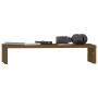 Soporte de monitor madera maciza pino marrón miel 50x27x10 cm de , Bases y elevadores para ordenadores - Ref: Foro24-813947, ...