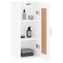 Armario de pared madera ingeniería blanco brillo 34,5x34x90 cm de , Aparadores - Ref: Foro24-830510, Precio: 54,30 €, Descuen...