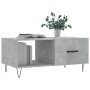 Mesa de centro madera contrachapada gris hormigón 90x50x40 cm de , Mesas de centro - Ref: Foro24-829208, Precio: 59,76 €, Des...