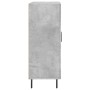 Aparador de madera de ingeniería gris hormigón 69,5x34x90 cm de , Aparadores - Ref: Foro24-830216, Precio: 86,10 €, Descuento: %