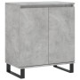 Aparador de madera contrachapada gris hormigón 60x35x70 cm de , Aparadores - Ref: Foro24-827168, Precio: 72,96 €, Descuento: %