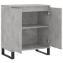 Aparador de madera contrachapada gris hormigón 60x35x70 cm de , Aparadores - Ref: Foro24-827168, Precio: 72,96 €, Descuento: %