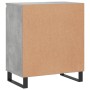 Aparador de madera contrachapada gris hormigón 60x35x70 cm de , Aparadores - Ref: Foro24-827168, Precio: 72,96 €, Descuento: %