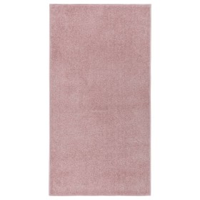 Alfombra de pelo corto rosa 80x150 cm de , Alfombras - Ref: Foro24-340361, Precio: 33,07 €, Descuento: %