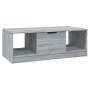 Mesa de centro madera de ingeniería gris Sonoma 102x50x36 cm de , Mesas de centro - Ref: Foro24-817079, Precio: 75,90 €, Desc...