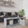 Mesa de centro madera de ingeniería gris Sonoma 102x50x36 cm de , Mesas de centro - Ref: Foro24-817079, Precio: 75,90 €, Desc...