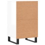 Aparador madera de ingeniería blanco brillante 40x35x70 cm de , Aparadores - Ref: Foro24-831102, Precio: 71,31 €, Descuento: %