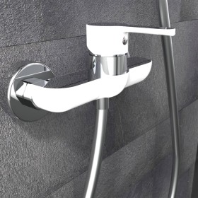 EISL Grifo monomando de ducha DIZIANI cromado blanco de , Grifos - Ref: Foro24-446484, Precio: 60,81 €, Descuento: %