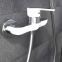 EISL Grifo monomando de ducha DIZIANI cromado blanco de , Grifos - Ref: Foro24-446484, Precio: 60,81 €, Descuento: %