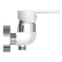 EISL Grifo monomando de ducha DIZIANI cromado blanco de , Grifos - Ref: Foro24-446484, Precio: 60,81 €, Descuento: %