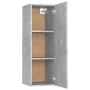 Muebles para TV 2 uds contrachapada gris hormigón 30,5x30x90 cm de vidaXL, Muebles TV - Ref: Foro24-803353, Precio: 101,72 €,...