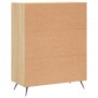 Aparador de madera de ingeniería roble Sonoma 69,5x34x90 cm de , Aparadores - Ref: Foro24-827887, Precio: 66,26 €, Descuento: %