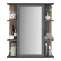 FMD Armario de cuarto de baño con espejo color matera oscuro old style de , Tocadores de baño - Ref: Foro24-429458, Precio: 1...