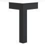 Mesita de noche madera de ingeniería blanco brillo 40x40x50 cm de , Mesitas de noche - Ref: Foro24-827568, Precio: 30,07 €, D...