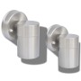 Lámpara de pared exterior 2 uds acero inoxidable descendente de , Iluminación de exterior - Ref: Foro24-42418, Precio: 36,99 ...