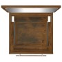 Armario de baño con espejo color roble ahumado 41x38,5x48 cm de , Muebles de baño - Ref: Foro24-820469, Precio: 47,89 €, Desc...