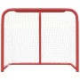 Portería de hockey poliéster rojo y blanco 183x71x122 cm de , Porterías de hockey sobre hierba - Ref: Foro24-93755, Precio: 1...