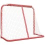 Portería de hockey poliéster rojo y blanco 183x71x122 cm de , Porterías de hockey sobre hierba - Ref: Foro24-93755, Precio: 1...