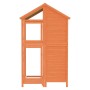 Casita para pájaros madera maciza pino marrón 97x81x152 cm de , Pies y jaulas para pájaros - Ref: Foro24-172258, Precio: 246,...