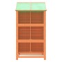 Casita para pájaros madera maciza pino marrón 97x81x152 cm de , Pies y jaulas para pájaros - Ref: Foro24-172258, Precio: 246,...