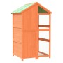 Casita para pájaros madera maciza pino marrón 97x81x152 cm de , Pies y jaulas para pájaros - Ref: Foro24-172258, Precio: 246,...