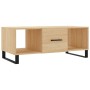 Mesa de centro madera contrachapada roble Sonoma 102x50x40 cm de , Mesas de centro - Ref: Foro24-829327, Precio: 53,11 €, Des...