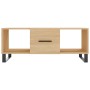 Mesa de centro madera contrachapada roble Sonoma 102x50x40 cm de , Mesas de centro - Ref: Foro24-829327, Precio: 53,11 €, Des...