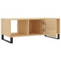 Mesa de centro madera contrachapada roble Sonoma 102x50x40 cm de , Mesas de centro - Ref: Foro24-829327, Precio: 53,11 €, Des...