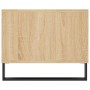 Mesa de centro madera contrachapada roble Sonoma 102x50x40 cm de , Mesas de centro - Ref: Foro24-829327, Precio: 53,11 €, Des...