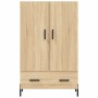 Aparador alto madera de ingeniería roble Sonoma 69,5x31x115 cm de , Aparadores - Ref: Foro24-828247, Precio: 102,52 €, Descue...
