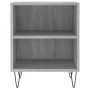 Mesita de noche 2 uds madera ingeniería gris Sonoma 40x30x50 cm de , Mesitas de noche - Ref: Foro24-826793, Precio: 54,06 €, ...