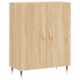 Aparador de madera de ingeniería roble Sonoma 69,5x34x90 cm de , Aparadores - Ref: Foro24-827703, Precio: 74,48 €, Descuento: %