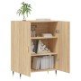 Aparador de madera de ingeniería roble Sonoma 69,5x34x90 cm de , Aparadores - Ref: Foro24-827703, Precio: 74,48 €, Descuento: %
