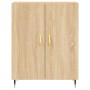 Aparador de madera de ingeniería roble Sonoma 69,5x34x90 cm de , Aparadores - Ref: Foro24-827703, Precio: 74,48 €, Descuento: %