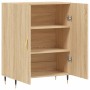 Aparador de madera de ingeniería roble Sonoma 69,5x34x90 cm de , Aparadores - Ref: Foro24-827703, Precio: 74,48 €, Descuento: %