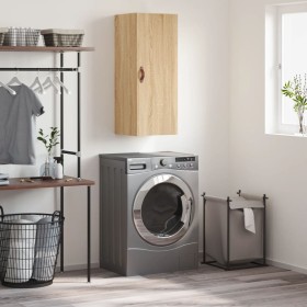 Armario de pared roble Sonoma 34,5x34x90 cm de , Aparadores - Ref: Foro24-828831, Precio: 51,26 €, Descuento: %