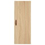 Armario de pared roble Sonoma 34,5x34x90 cm de , Aparadores - Ref: Foro24-828831, Precio: 51,26 €, Descuento: %