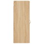 Armario de pared roble Sonoma 34,5x34x90 cm de , Aparadores - Ref: Foro24-828831, Precio: 51,26 €, Descuento: %