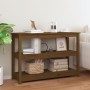 Mesa consola de madera maciza de pino marrón miel 110x40x74 cm de , Mesas auxiliares - Ref: Foro24-821667, Precio: 83,20 €, D...