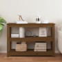 Mesa consola de madera maciza de pino marrón miel 110x40x74 cm de , Mesas auxiliares - Ref: Foro24-821667, Precio: 83,20 €, D...