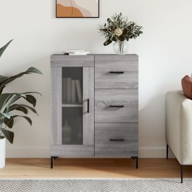 Aparador de madera de ingeniería gris Sonoma 69,5x34x90 cm de , Aparadores - Ref: Foro24-828050, Precio: 78,58 €, Descuento: %
