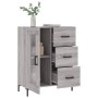 Aparador de madera de ingeniería gris Sonoma 69,5x34x90 cm de , Aparadores - Ref: Foro24-828050, Precio: 78,58 €, Descuento: %