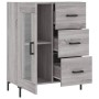 Aparador de madera de ingeniería gris Sonoma 69,5x34x90 cm de , Aparadores - Ref: Foro24-828050, Precio: 78,58 €, Descuento: %