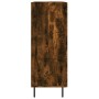 Aparador de madera de ingeniería roble ahumado 69,5x34x90 cm de , Aparadores - Ref: Foro24-828065, Precio: 101,89 €, Descuent...