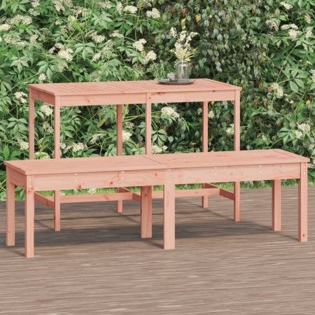 Banco de jardín 2 plazas madera maciza douglas 159,5x44x45 cm de vidaXL, Bancos de jardín - Ref: Foro24-824016, Precio: 63,28...