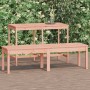Banco de jardín 2 plazas madera maciza douglas 159,5x44x45 cm de vidaXL, Bancos de jardín - Ref: Foro24-824016, Precio: 63,28...
